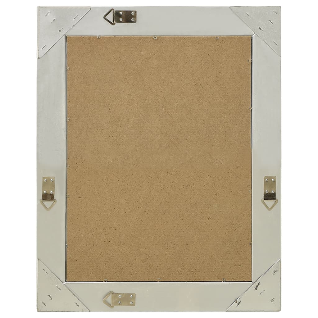 Vidaxx Wandspiegel Barockstil 50x60 cm Silberfarbe