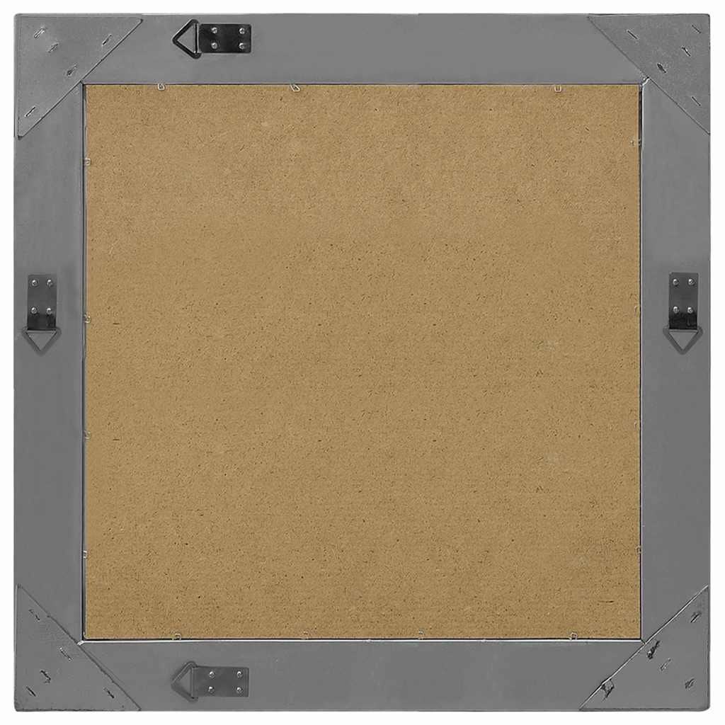 Vidaxx Wandspiegel Barockstil 60x60 cm schwarz