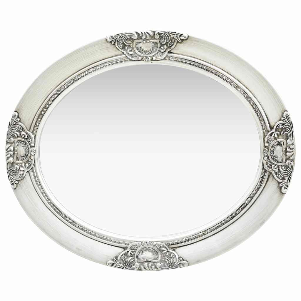 VidaXL Barock-Wandspiegel 50x60 cm Silber