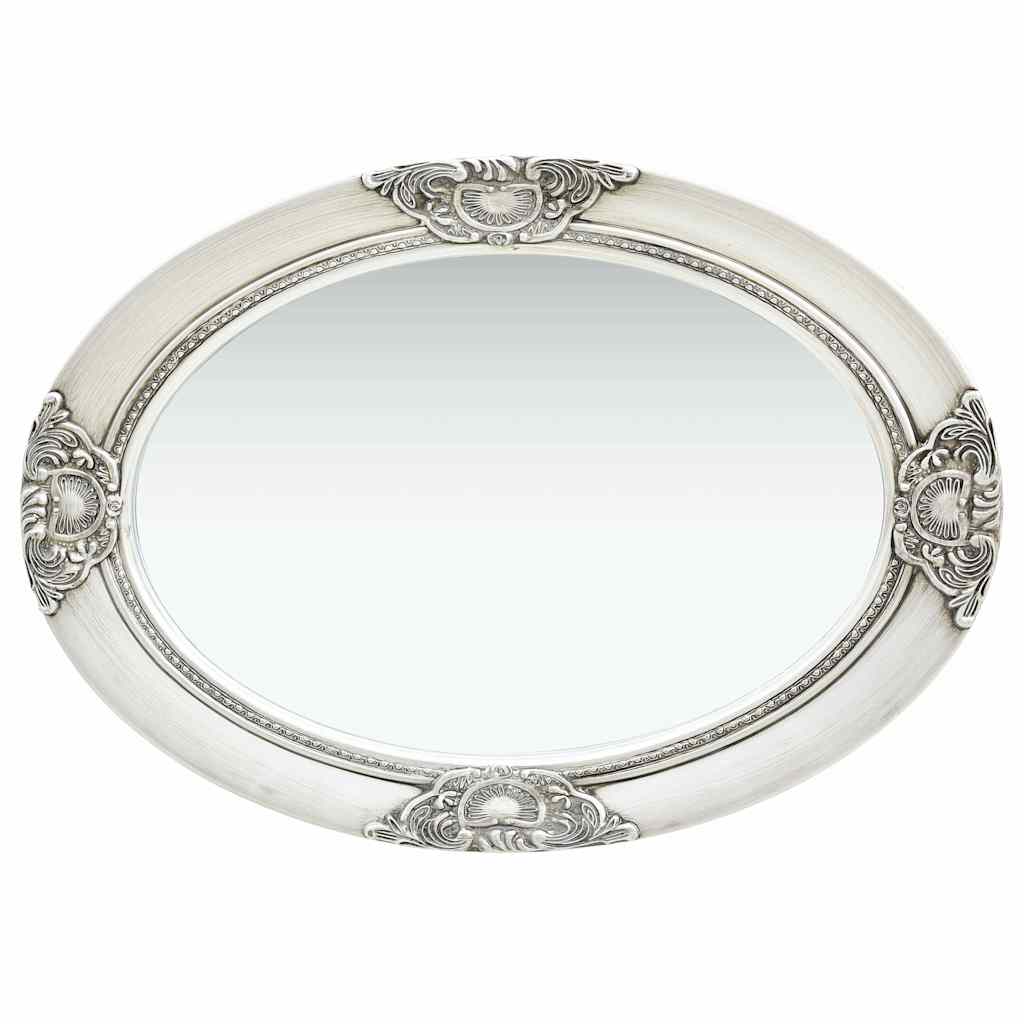 VidaXL Barock-Wandspiegel 50x70 cm Silber