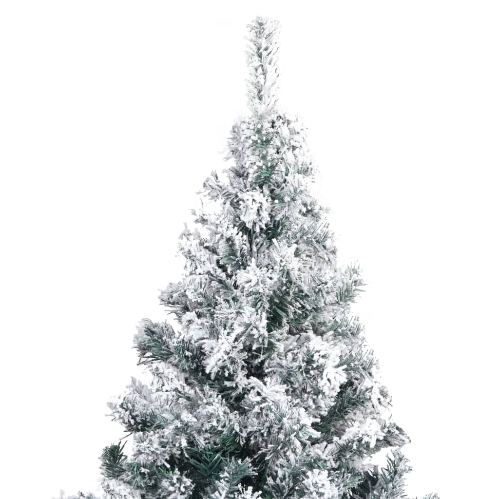 VidaXL Künstlicher Weihnachtsbaum mit Schnee 240 cm Grün