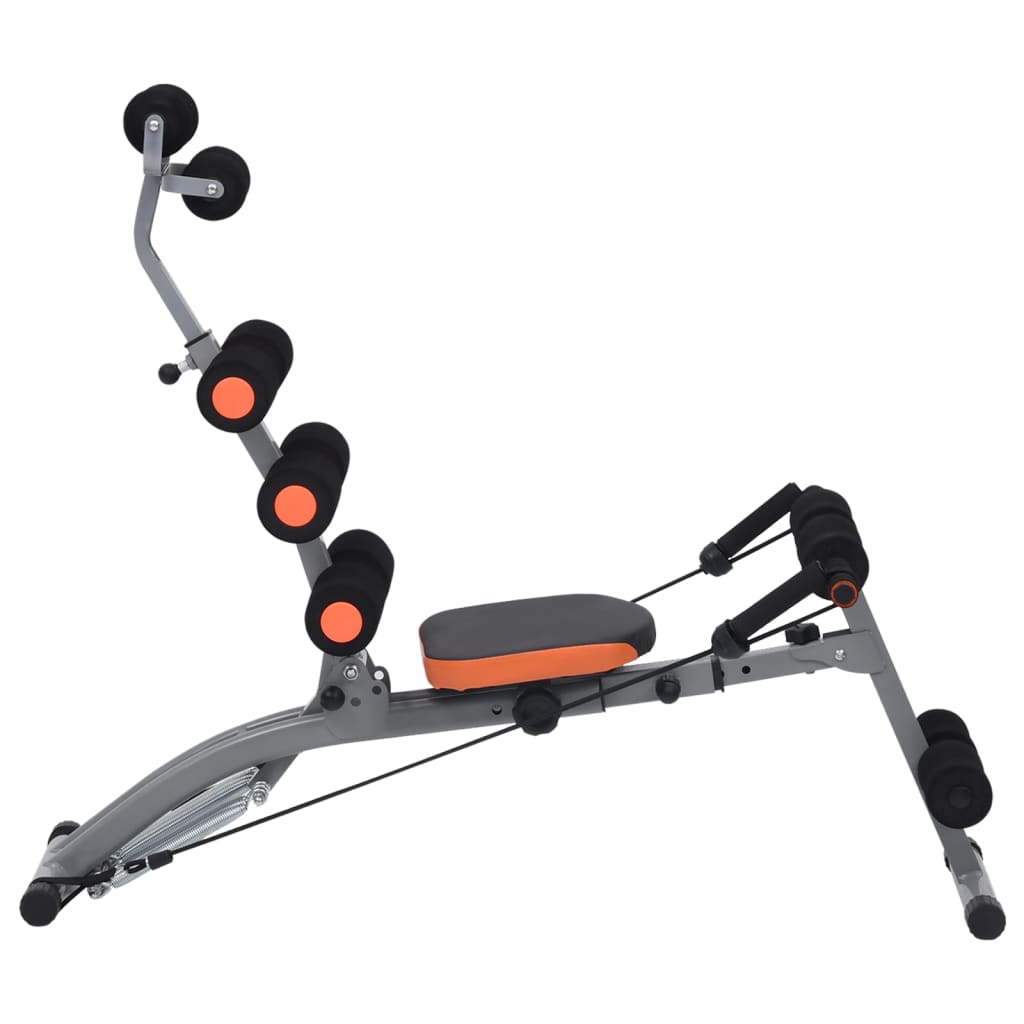 VIDAXL Muskeltrainer L-förmig mit Gummibändern
