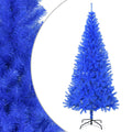 VidaXL Künstlicher Weihnachtsbaum mit Ständer, 210 cm, PVC, Blau