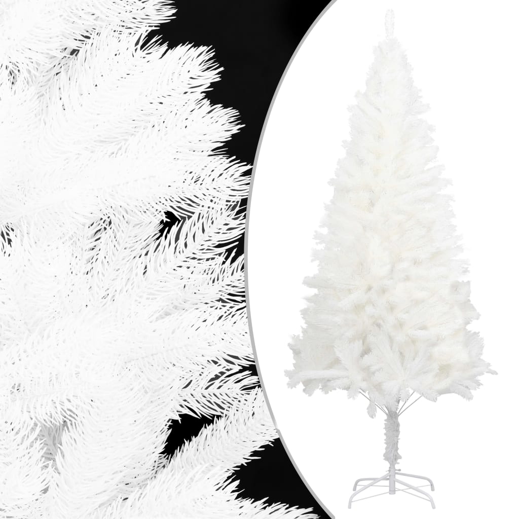 Künstlicher Weihnachtsbaum von Vidaxl mit natürlichen Formen, 180 cm, Weiß