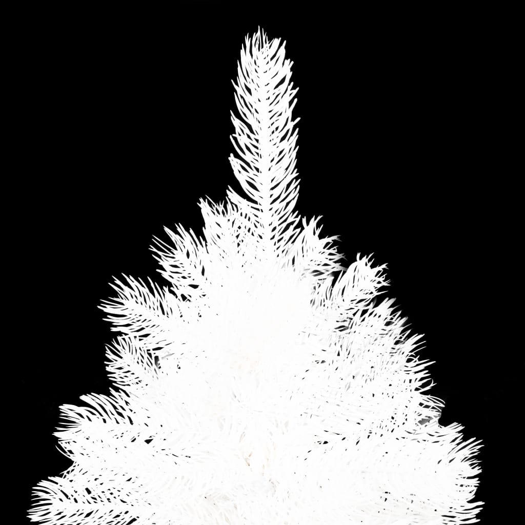 Künstlicher Weihnachtsbaum von Vidaxl mit natürlichen Formen, 180 cm, Weiß