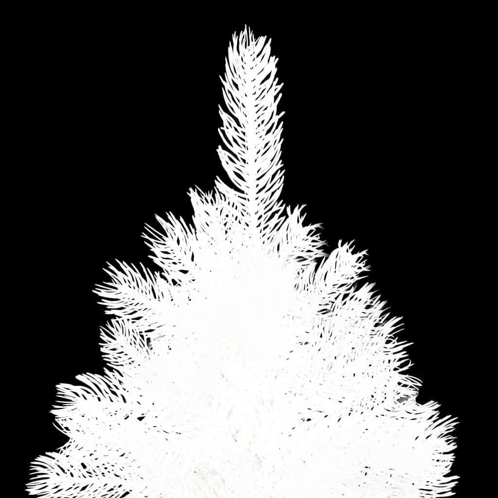 Künstlicher Weihnachtsbaum von Vidaxl mit natürlichen Formen, 240 cm, Weiß