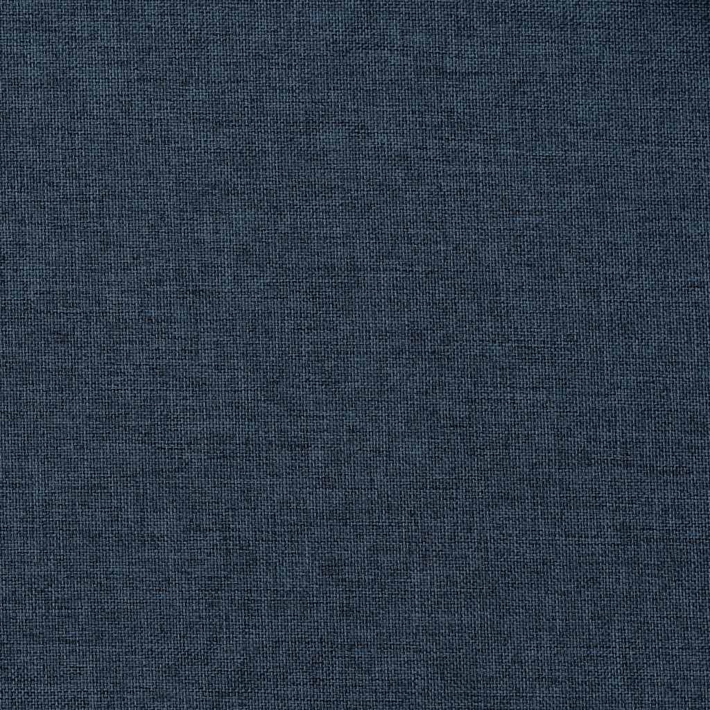 VidaXL Gardinenhaken in Leinenoptik, 2 Stück, 140 x 175 cm, blau