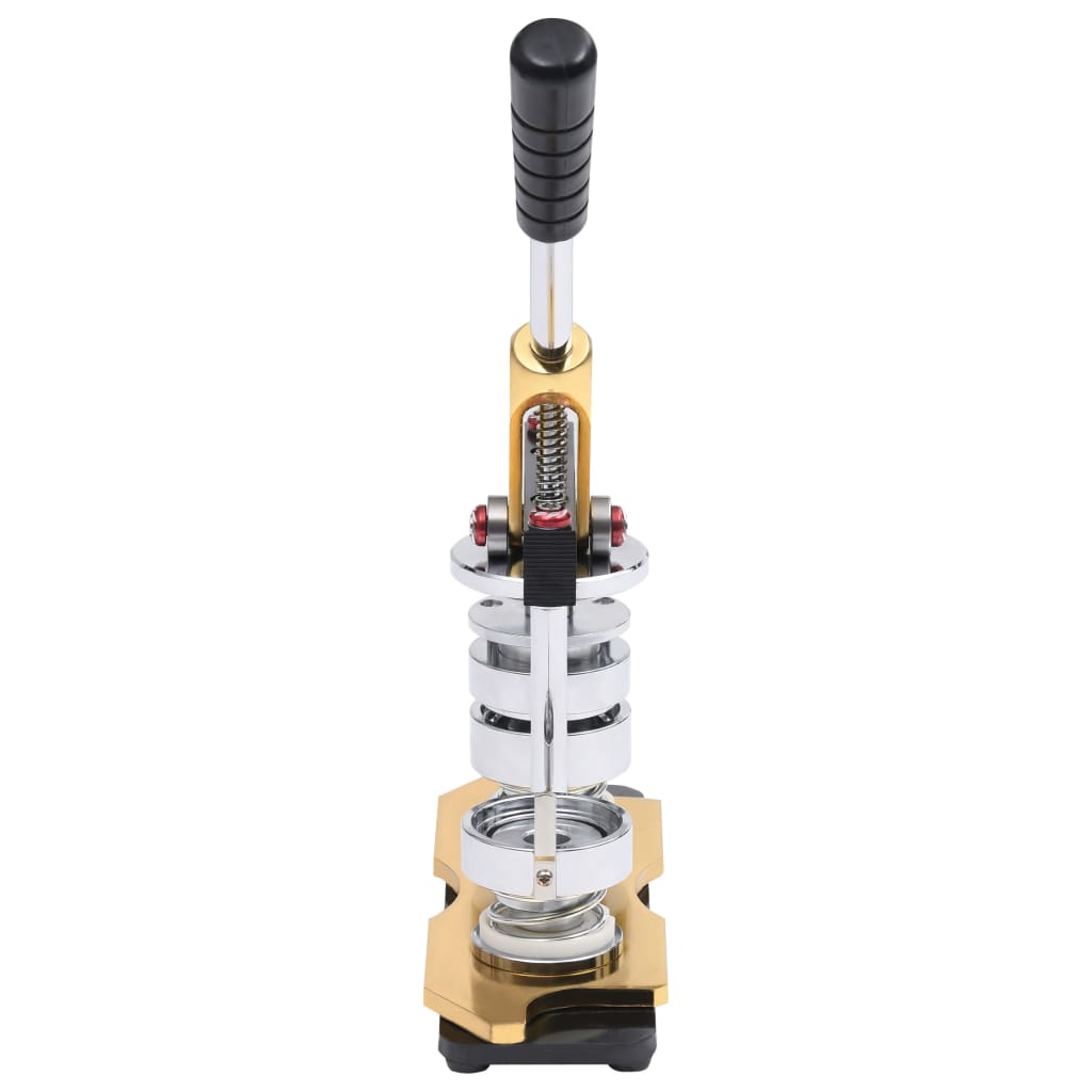 VidaXL Buttonmaschine mit Kreisschneider und Rotationsstanze 58 mm