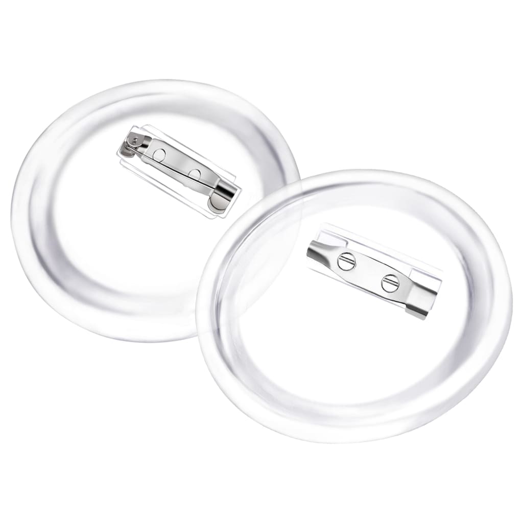Vidaxl buttons met spelden 100 st 58 mm acryl