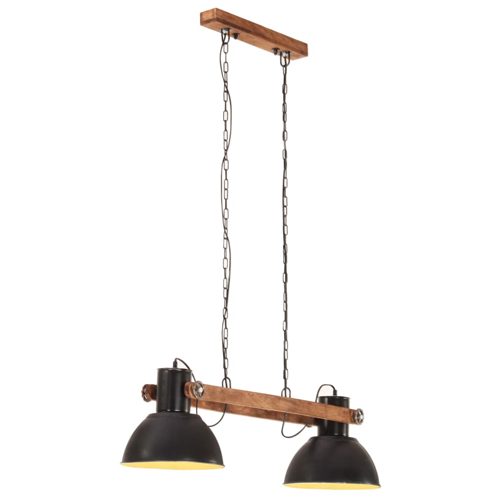 VidaXL Hängeleuchte Industriestil 25 W E27 109 cm Schwarz