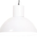 VidaXL Pendelleuchte rund 25 W E27 48 cm Weiß