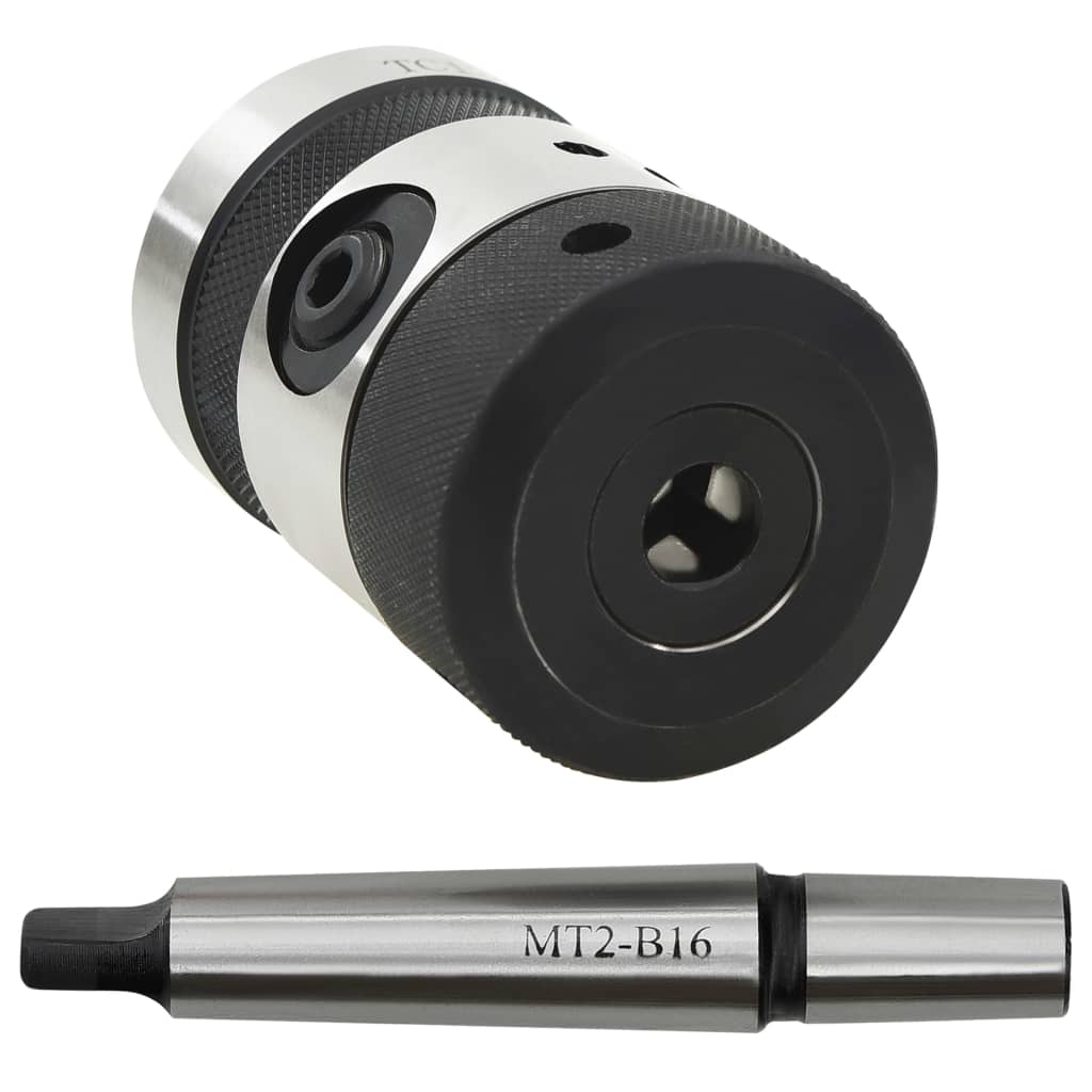 VidaXL Bohrfutter B16 mit MT2 Schaft für M2-M13 Gewinde