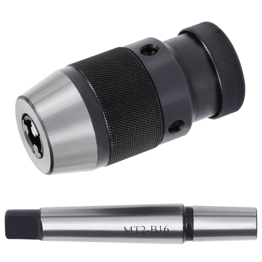 VidaXL Schnellspannbohrfutter MT2-B16 mit 13 mm Spannbereich