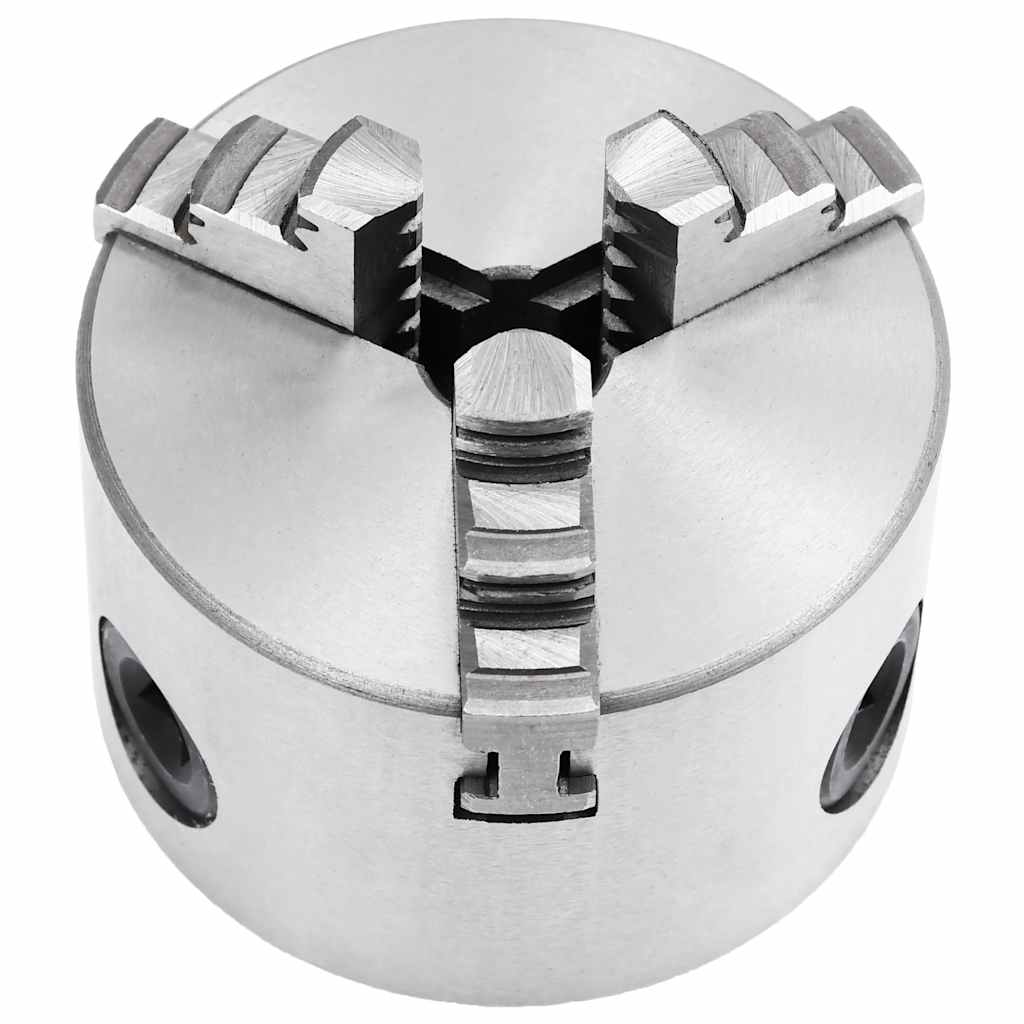 VidaXL 3-Backen-Selbstzentrierfutter, 80 mm Stahl