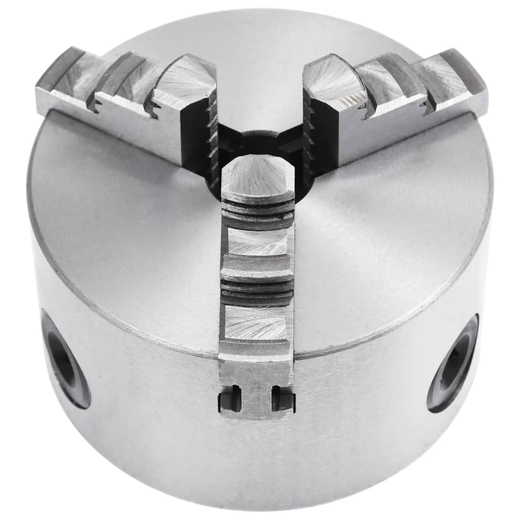VidaXL 3-Backen-Selbstzentrierfutter, 100 mm Stahl
