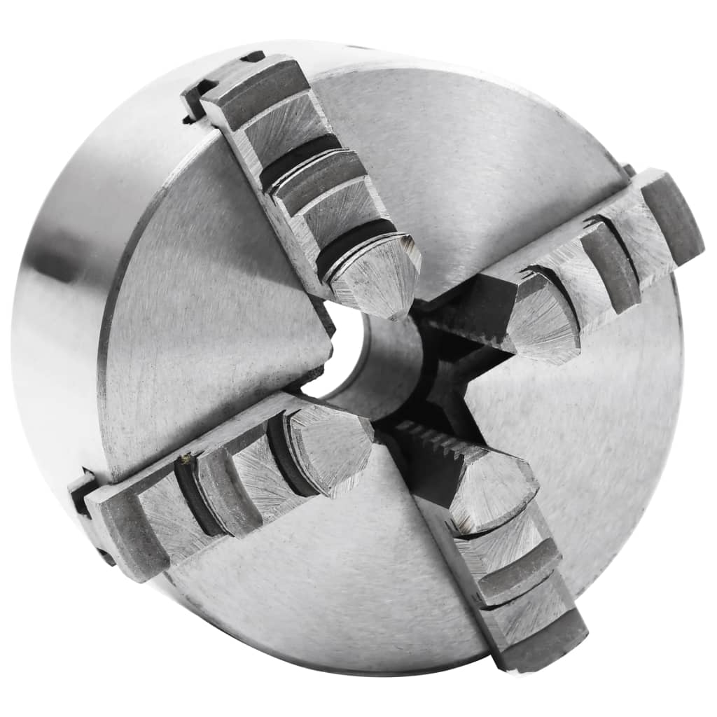 VidaXL 4-Backen-Selbstzentrierfutter, 100 mm Stahl