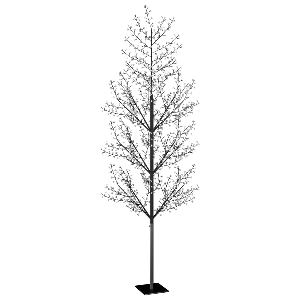 VidaXL Weihnachtsbaum 1200 LEDs Blaulicht Kirschblüten 400 cm