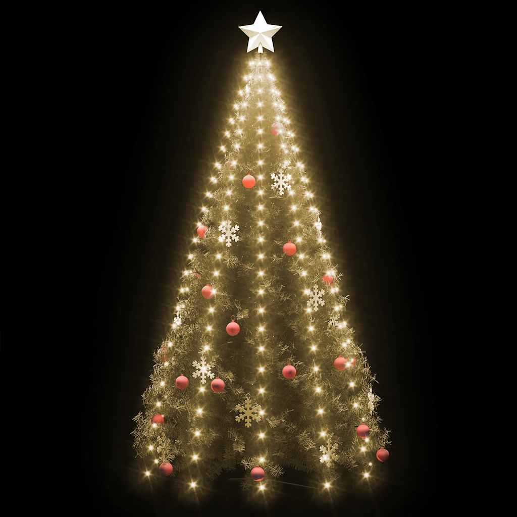 VidaXL Weihnachtsbaumbeleuchtung mit 250 LEDs, Gesamtlänge 250 cm