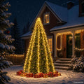 VidaXL Weihnachtsbaumbeleuchtung mit 400 LEDs, Gesamtlänge 400 cm