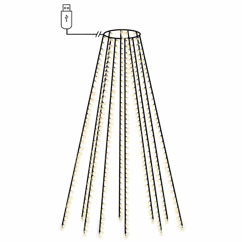 Vidaxl kerstboomverlichting met 500 led's net 500 cm
