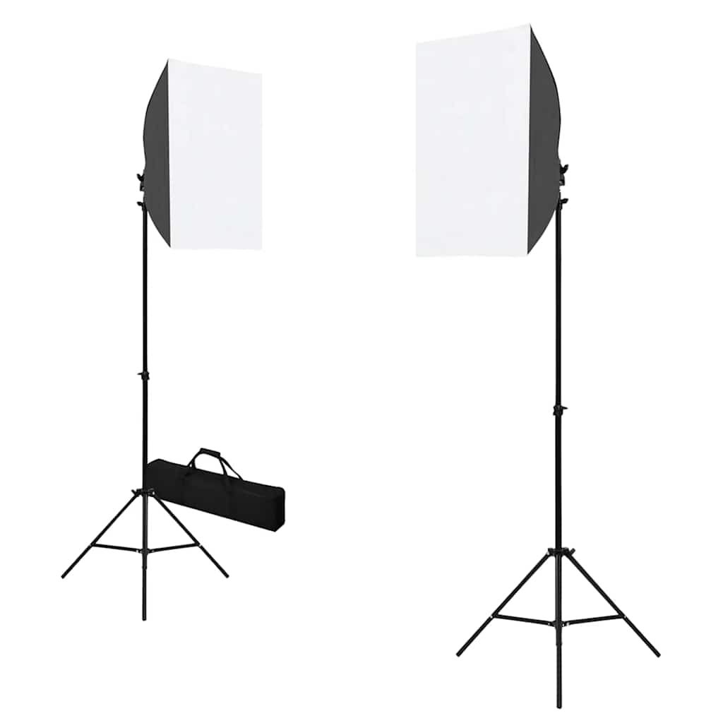 Vidaxl fotostudioset met softboxlampen en achtergrond