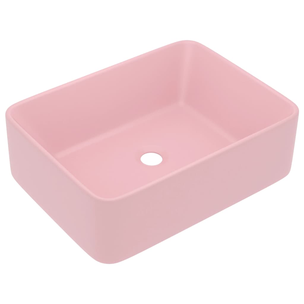 VIDAXL WASCHBECKEN 41X30X12 CM Keramikmatte