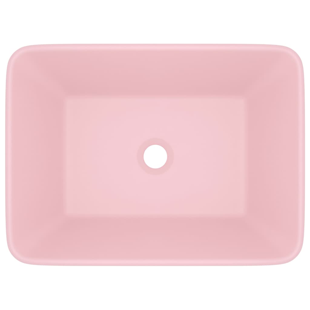 Vidaxl wastafel 41x30x12 cm keramiek matroze