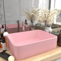 VIDAXL WASCHBECKEN 41X30X12 CM Keramikmatte