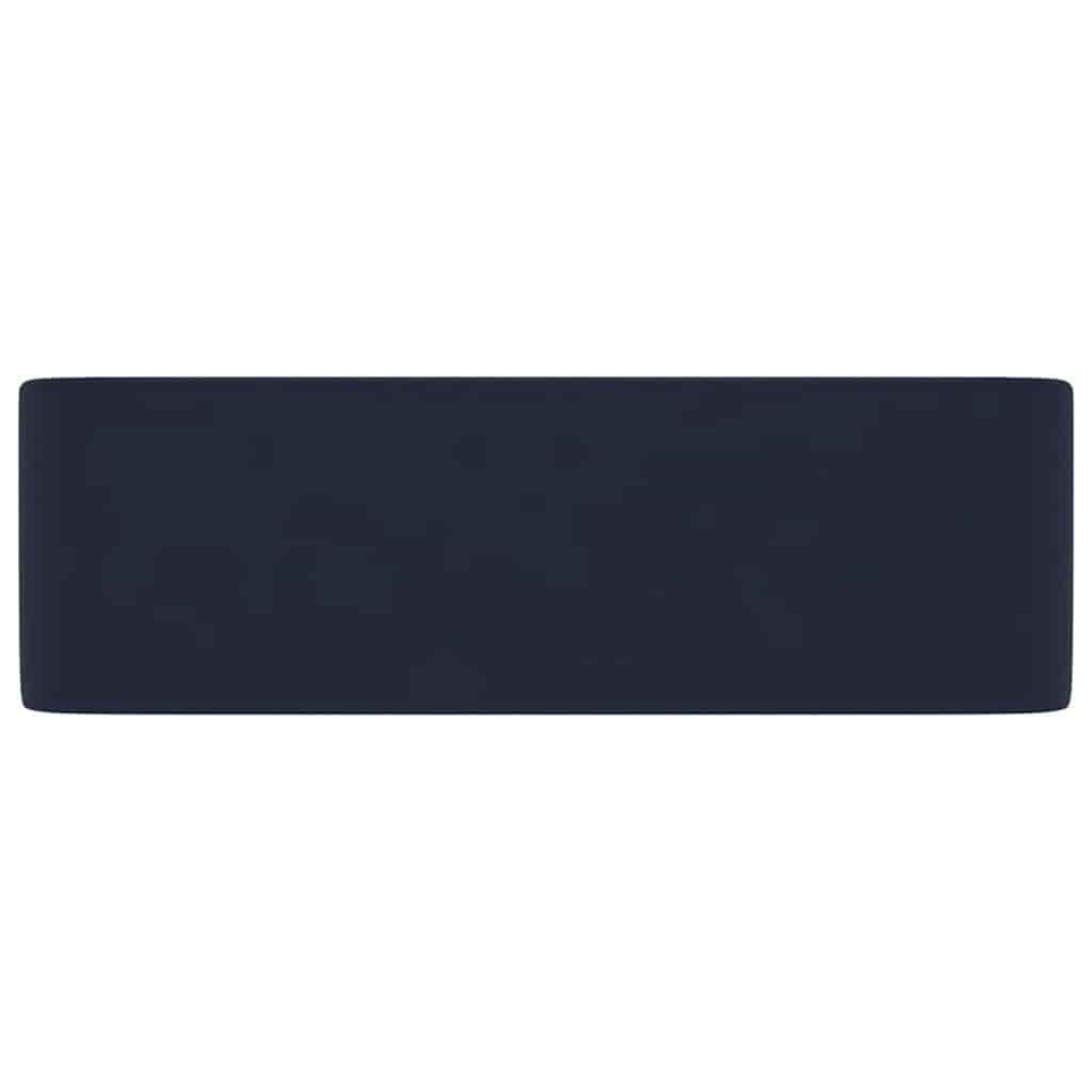 Vidaxl wastafel 41x30x12 cm keramiek mat donkerblauw