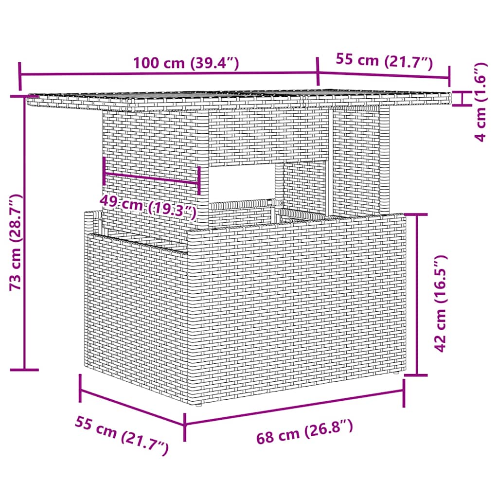 Vidaxl 7-delige schapentondeuseset 550w