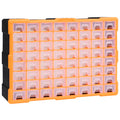 VidaXL Organizer mit 64 Schubladen, 52 x 16 x 37,5 cm