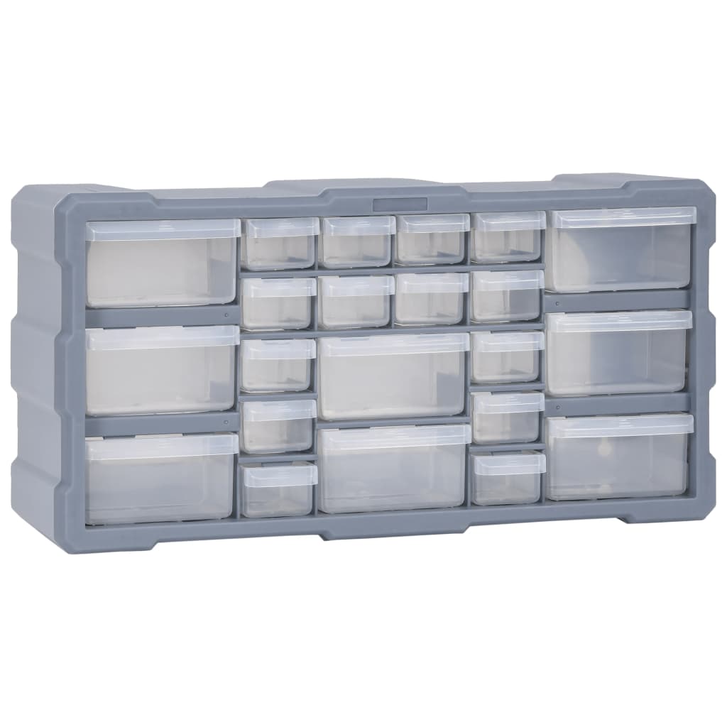 VidaXL Organizer mit 22 Schubladen, 49 x 16 x 25,5 cm