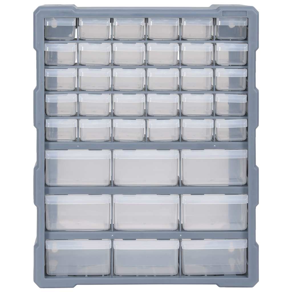 VidaXL Organizer mit 39 Schubladen, 38 x 16 x 47 cm