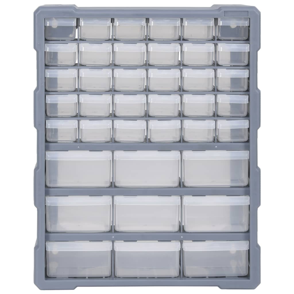VidaXL Organizer mit 39 Schubladen, 38 x 16 x 47 cm