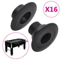 VidaXL Kugellager für Tischfußballstangen, 16 Stück, 15,9–16 mm