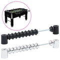 VidaXL Anzeigetafeln für Tischfußball, 2 Stück, schwarz und silberfarben