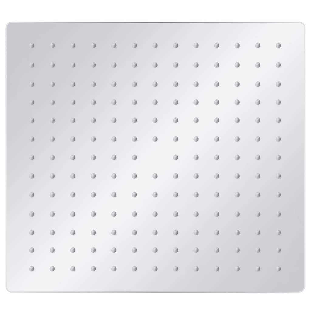 VidaXL Quadratischer Regenduschkopf 30x30 cm Edelstahl 304