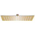 VidaXL Quadratischer Regenduschkopf 30x30 cm Edelstahl Goldfarben