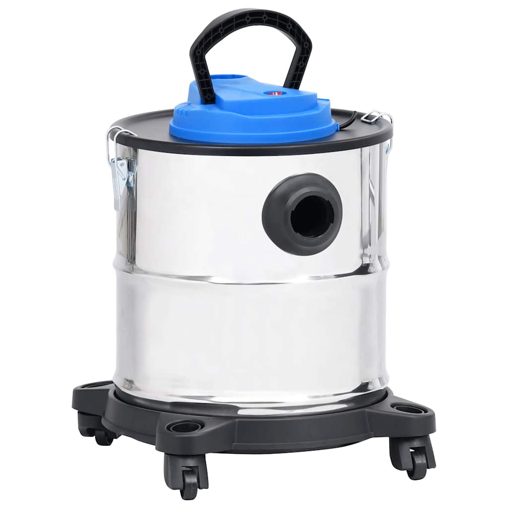 Vidaxl -Asche -Edelstahlreiniger mit HEPA-Filter 1200 W 20 l Edelstahl