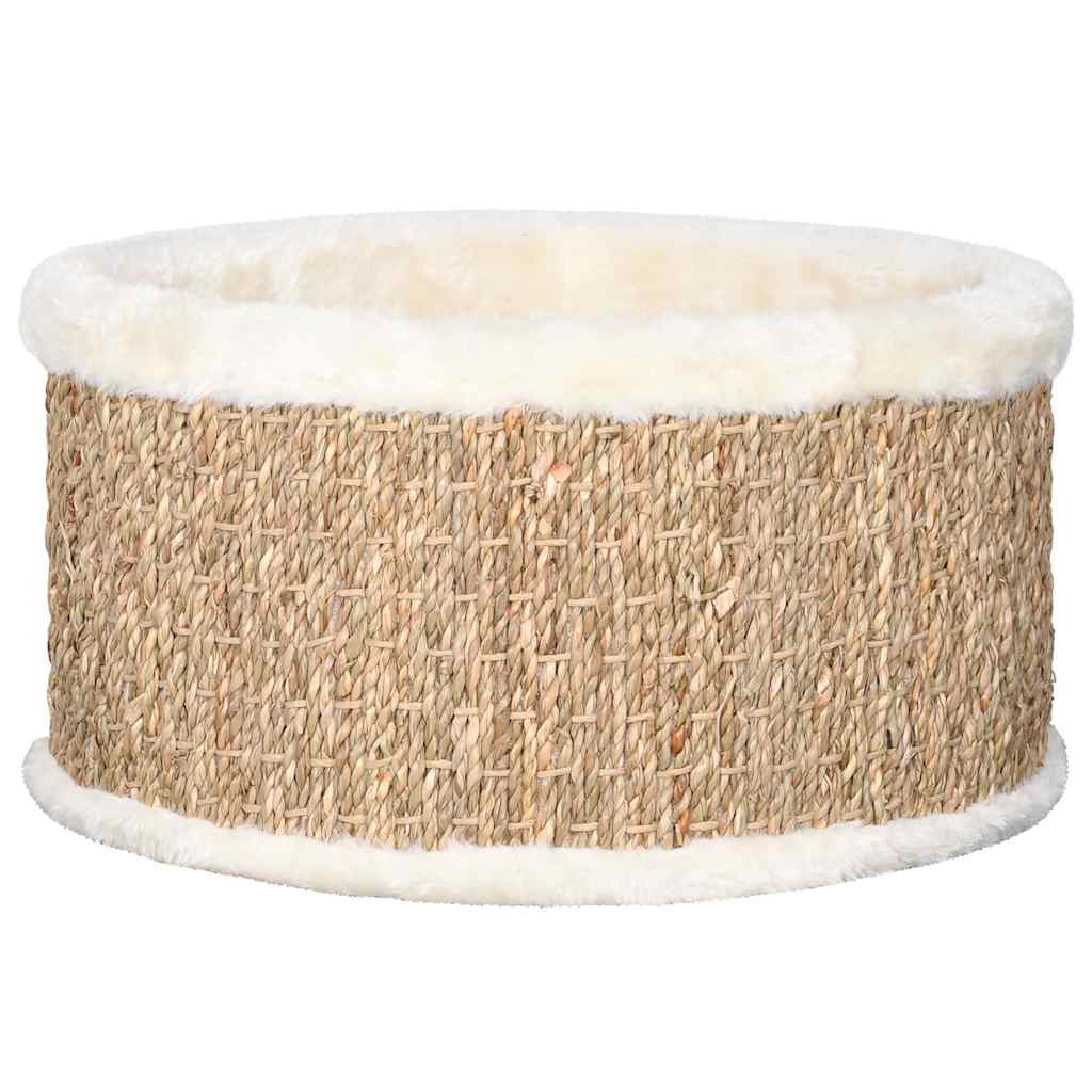 Vidaxl kattenmand rond 36 cm zeegras