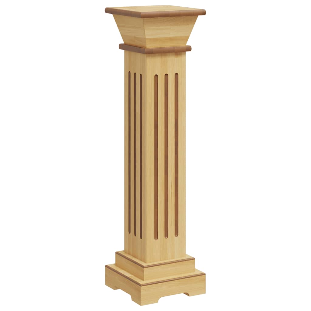 VidaXL Pflanzenständer Classic Säule Quadratisch 17x17x66 cm MDF Holz