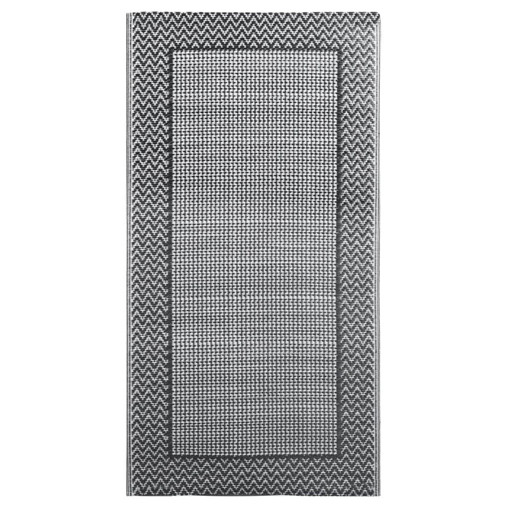 VidaXL Outdoor-Teppich 80x150 cm PP Grau