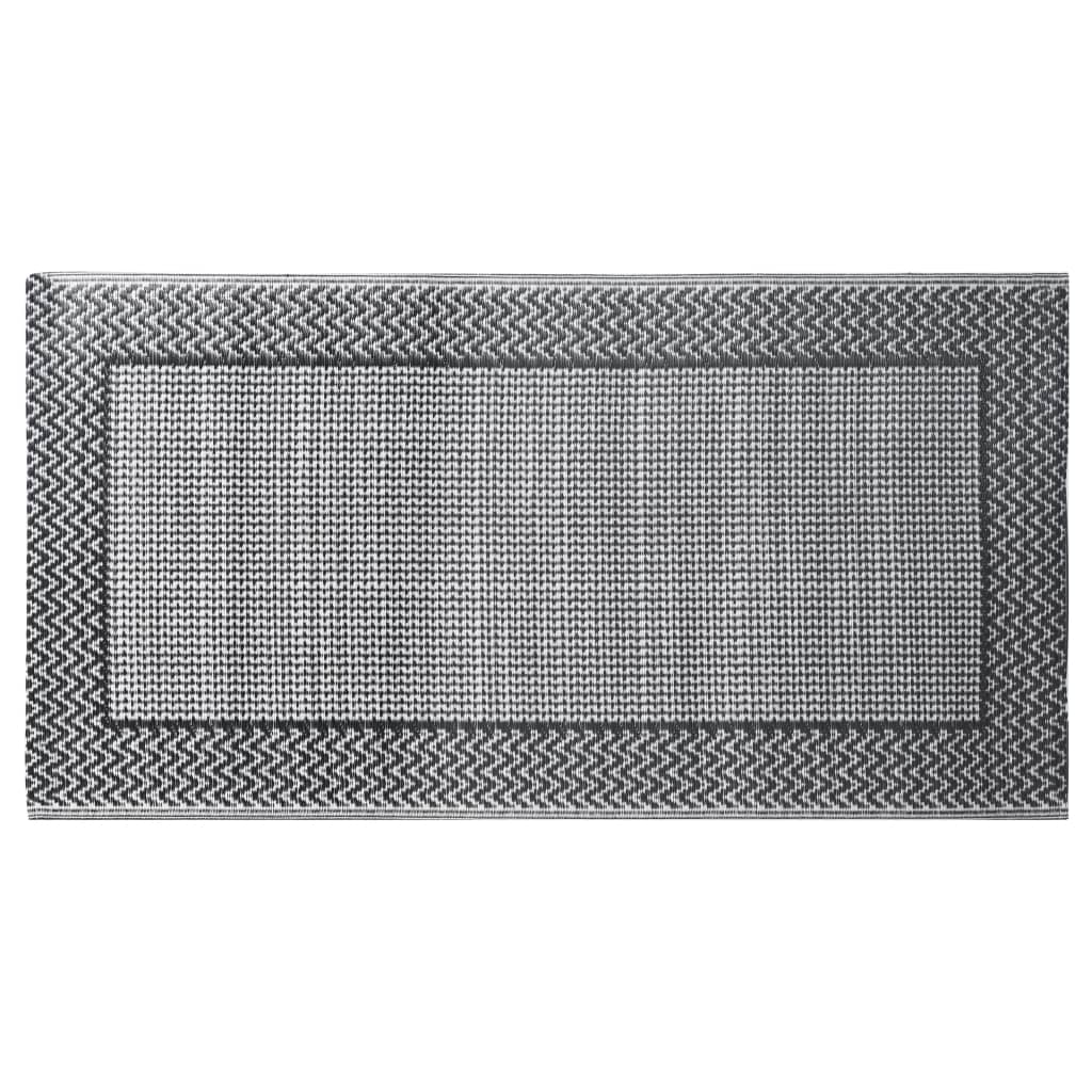 VidaXL Outdoor-Teppich 80x150 cm PP Grau