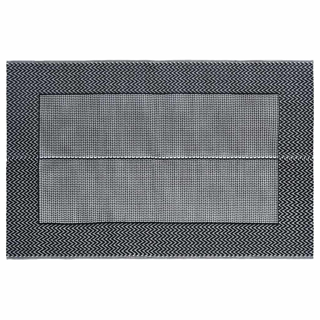 Vidaxl buitenkleed arakil 160x230 cm pp grijs