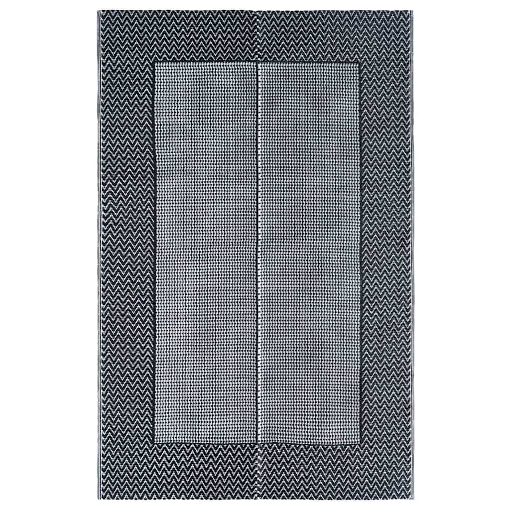 Vidaxl buitenkleed arakil 190x290 cm pp grijs