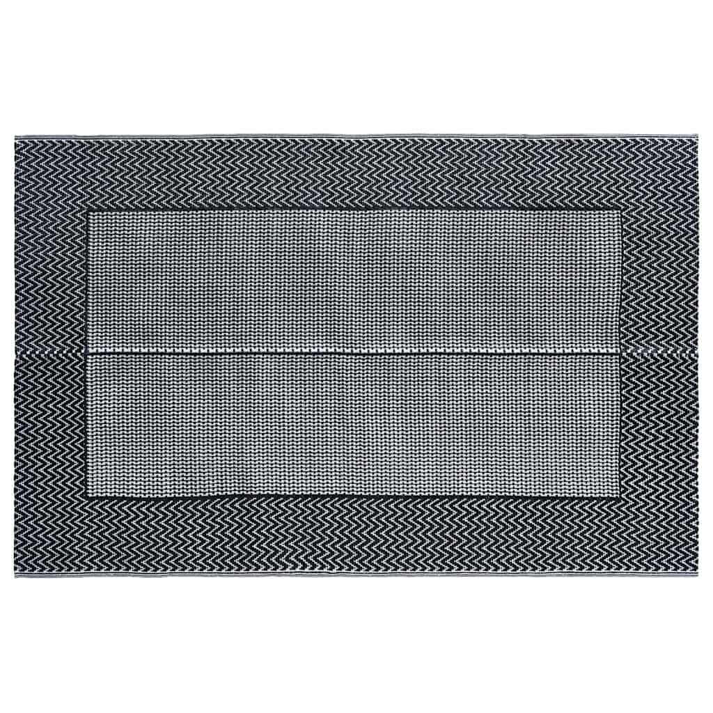 Vidaxl buitenkleed arakil 190x290 cm pp grijs