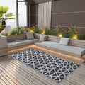VidaXL Outdoor-Teppich Arakil 160x230 cm PP Schwarz