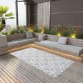 VidaXL Outdoor-Teppich Arakil 190x290 cm PP Grau