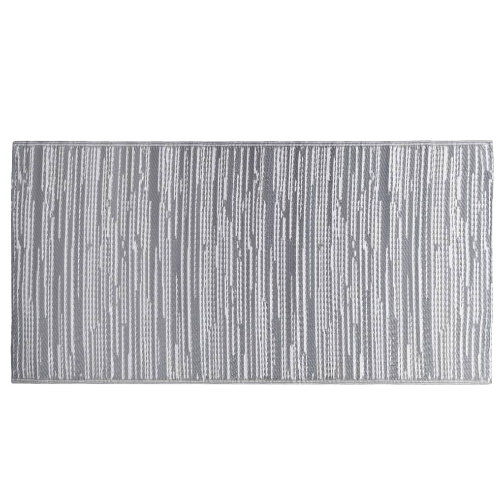 VidaXL Outdoor-Teppich Arakil 120x180 cm PP Grau