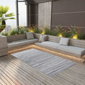 VidaXL Outdoor-Teppich Arakil 120x180 cm PP Grau